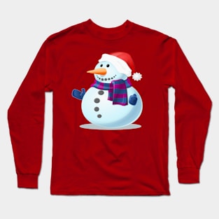 Snowman Long Sleeve T-Shirt